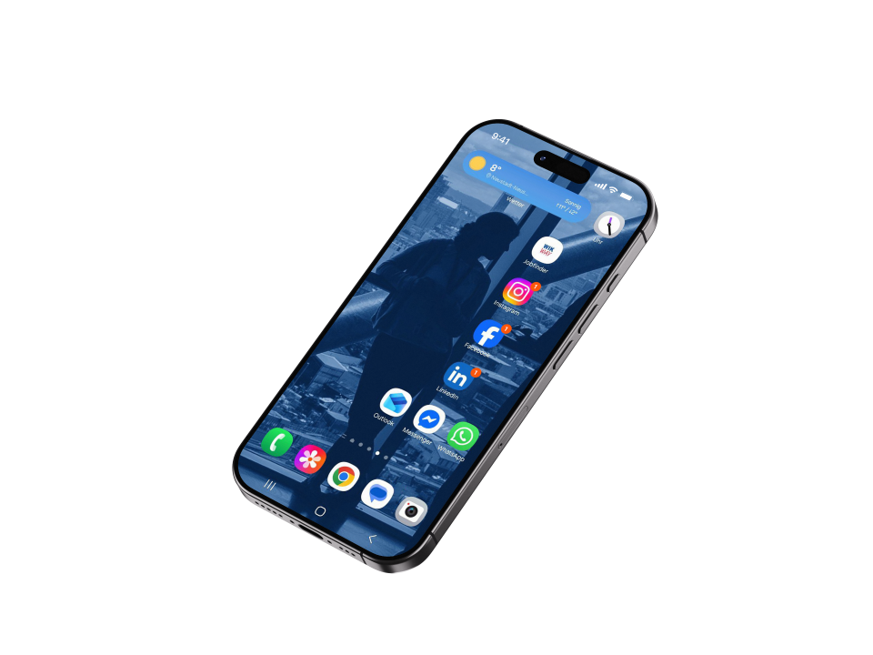 Stellenanzeige Mockup