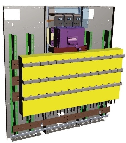 1600kVA Trafo und 0,4kV Niederspannungsverteilung