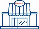 Premium-Stand-Icon